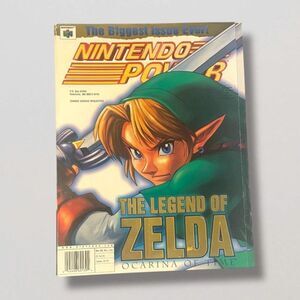 Nintendo Power Magazine Volume 114 Legend of Zelda with Superman Poster Nov. 98